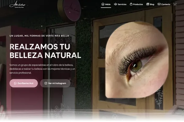 Sitio web albastudioss.cl