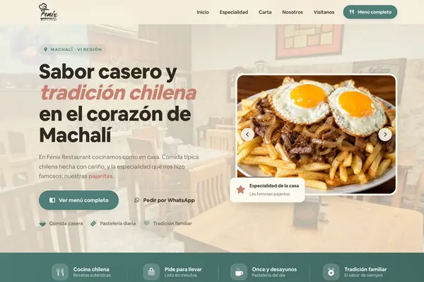 Sitio web fenixmachali.cl