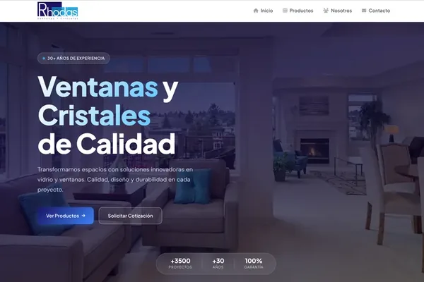 Sitio web rhodas.cl