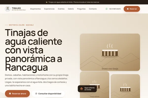 Sitio web tinajasaltosdemachali.cl