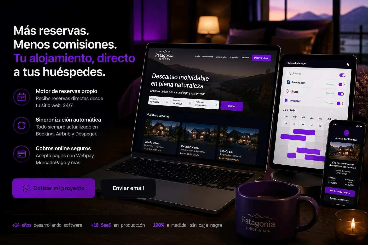 Páginas web para hoteles