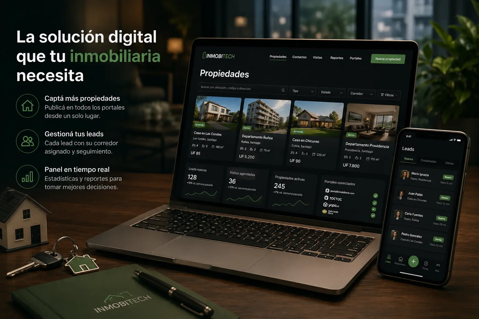 Páginas web para inmobiliarias